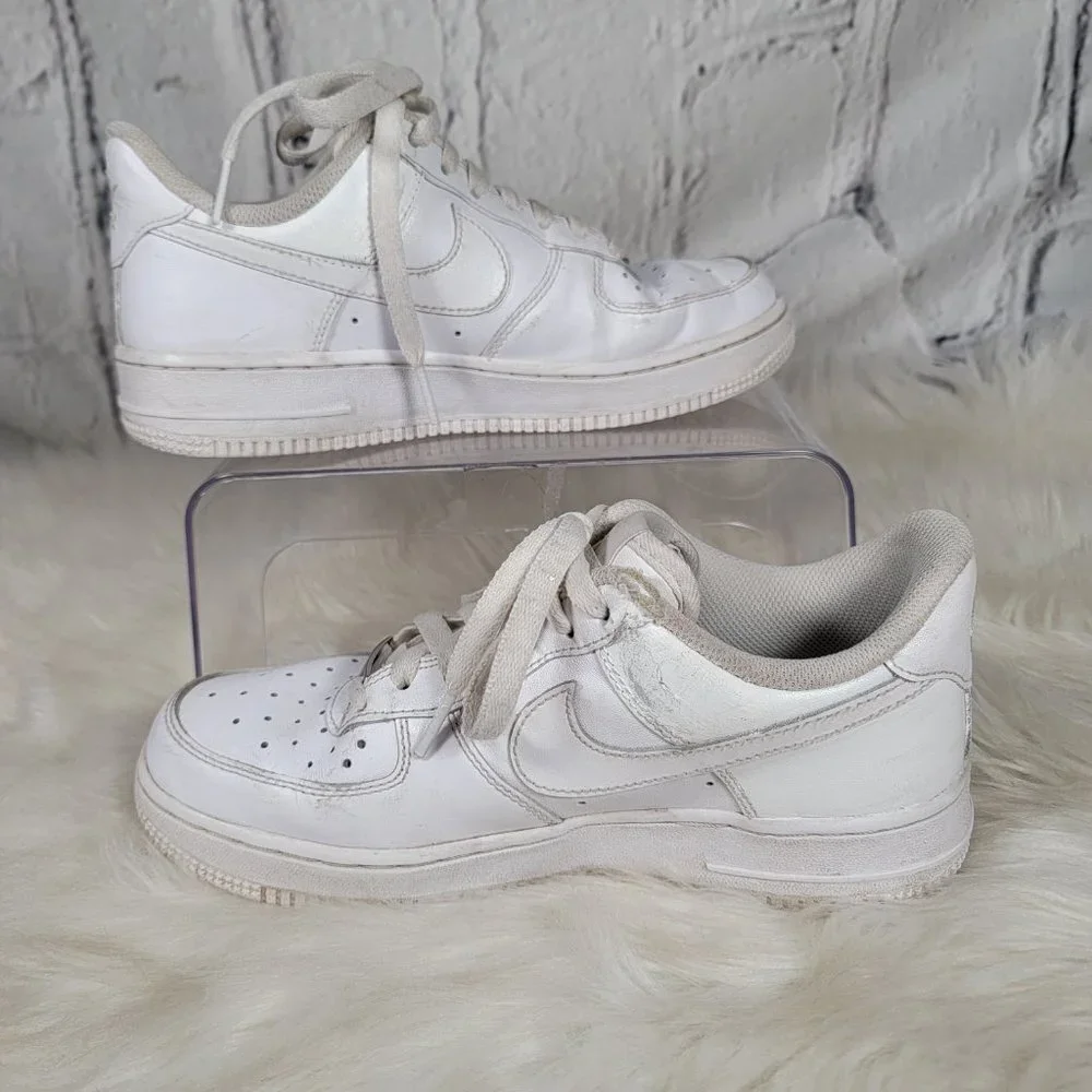 Nike‎ Af1 Air Force 1 Low Top White Sneakers